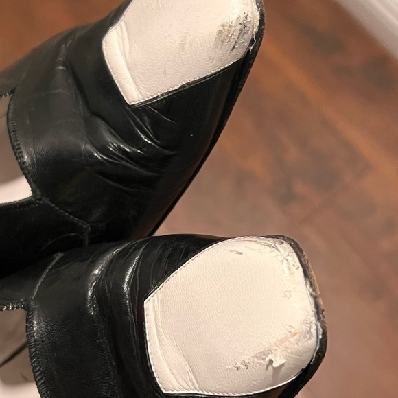 PHILIPPE MODEL Paris vintage leather heels. Made in Italy. Size 37.5 - Picture 4 of 11